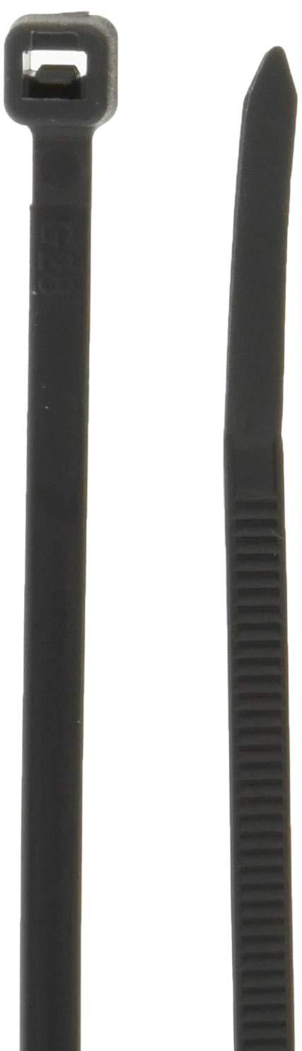 ELPA Cable Ties for Outdoor Use UV Resistant 150mm 500-Pack Tensile Strength/18.2kg Weather Resistant Black KBF-N150500(BK)