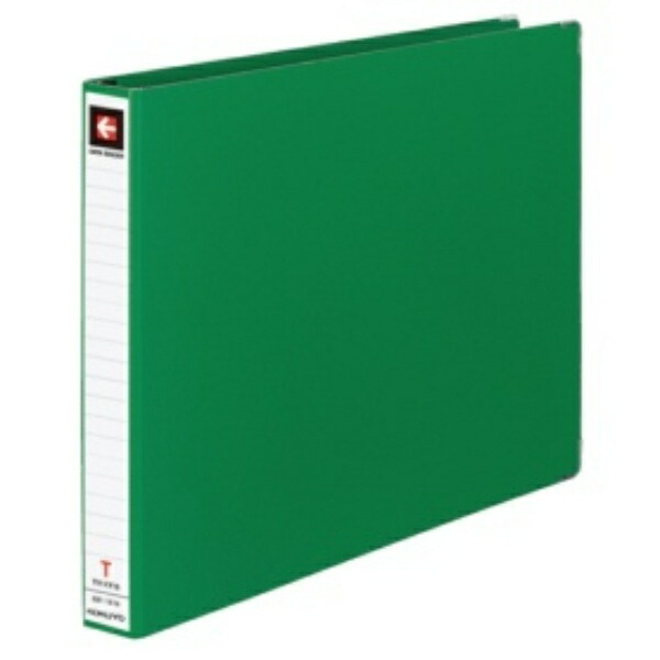 KOKUYO File Data Binder for Burst Binding, 280-Sheet Capacity, 22-Hole, Green EBT-151NG