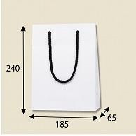 Heyko Handle Paper Bag Bright Bag MM Matte White 18x6.5x24cm 10 Sheets