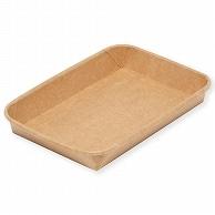 HEIKO Food Container Unbleached Food Tray 18-13 Main Unit Shallow Type 50 Sheets