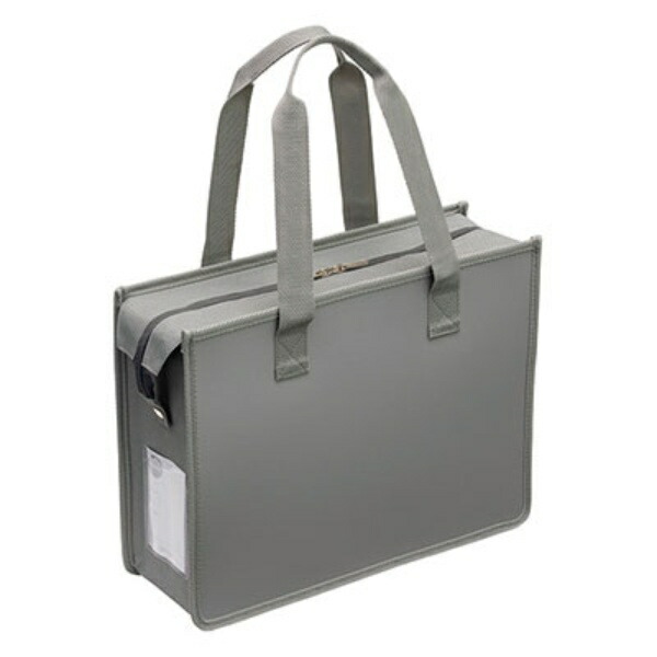 Sakura Cray-Pas Meeting Bag Notam Office Tote Bag J with Zipper Gray UNT-A4JC#44