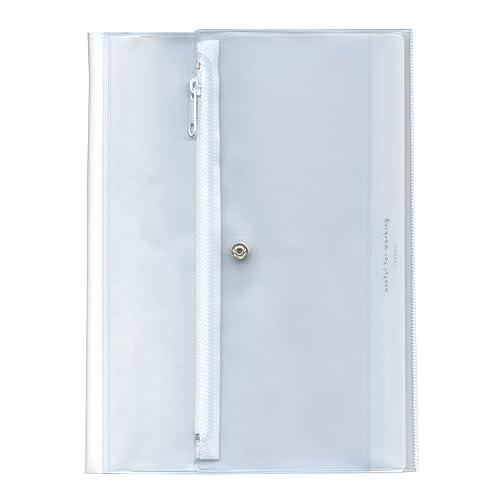 isshoni. Pen Case Included Notebook Cover Recycled PVC A5  N1938