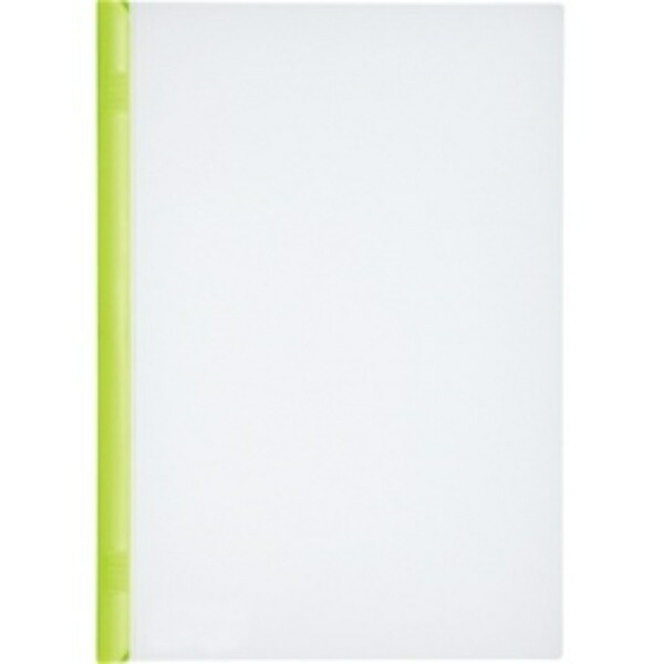 Rihitora Rail File Slide Bar File 10-Pack A4 Yellow-Green G1730-6