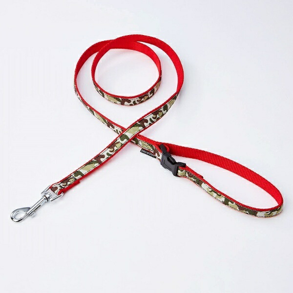 Petio Ethical Door Camo Lead Red Dog S Size