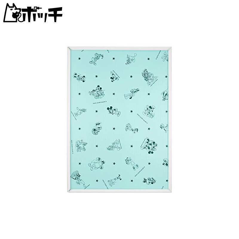 Tenyo Aluminum Puzzle Frame Disney Exclusive Safety Panel for 300-Piece Puzzles White (30.5x43cm) One-Touch Front-Opening Design with Locking Function Mickey Emblem Plate Includes Hanging Cord and Hook