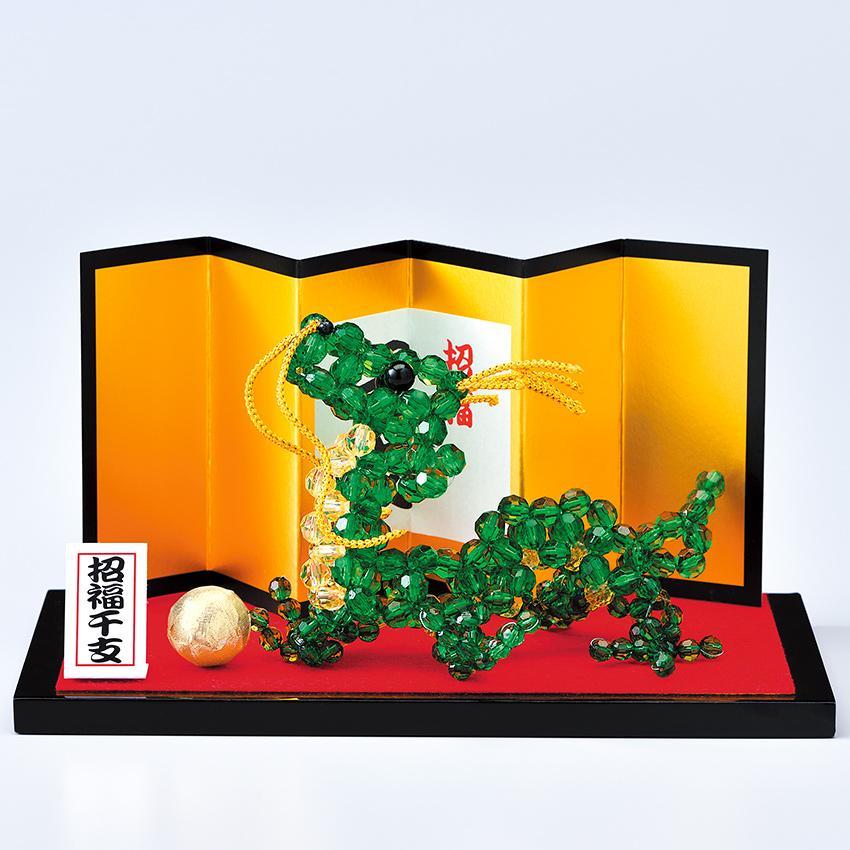 Takagi Fiber Panami Zodiac Craft Bead Kit: Jeweled Dragon CR-94 ※Black Base (KD-2) sold separately.
