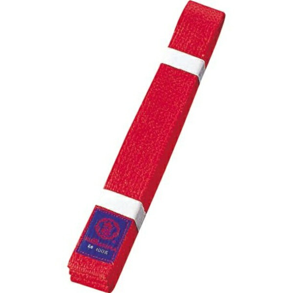 Kyūō Karate Belt for Karate Gi Color Belt JC5R Red (R) Size 5