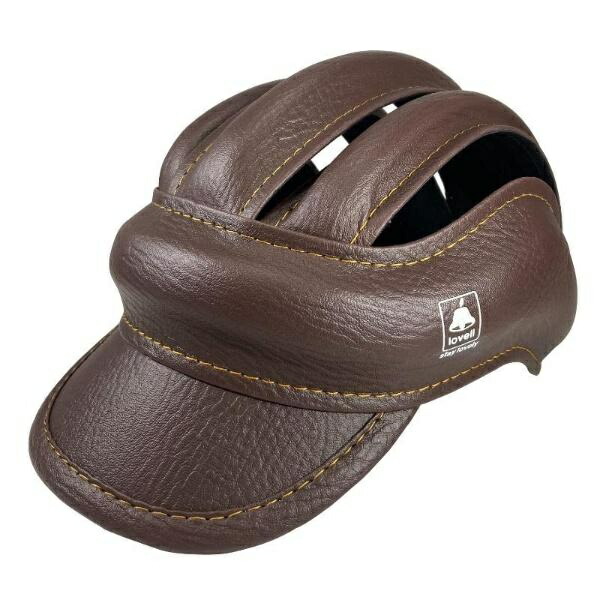 Lovell Cask Quick-release buckle for easy one-touch attachment/detachment L (60–63 cm) BR Brown Headgear Head protection