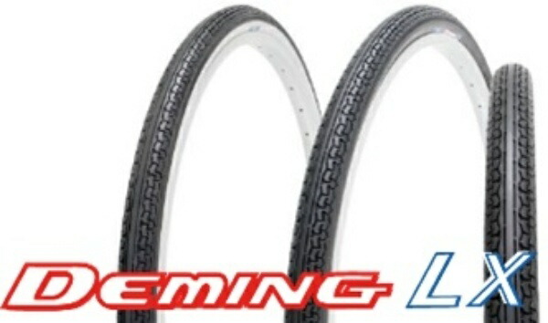 Shinko Deming L/X [SR027] Single Piece Black 26x1-3/8