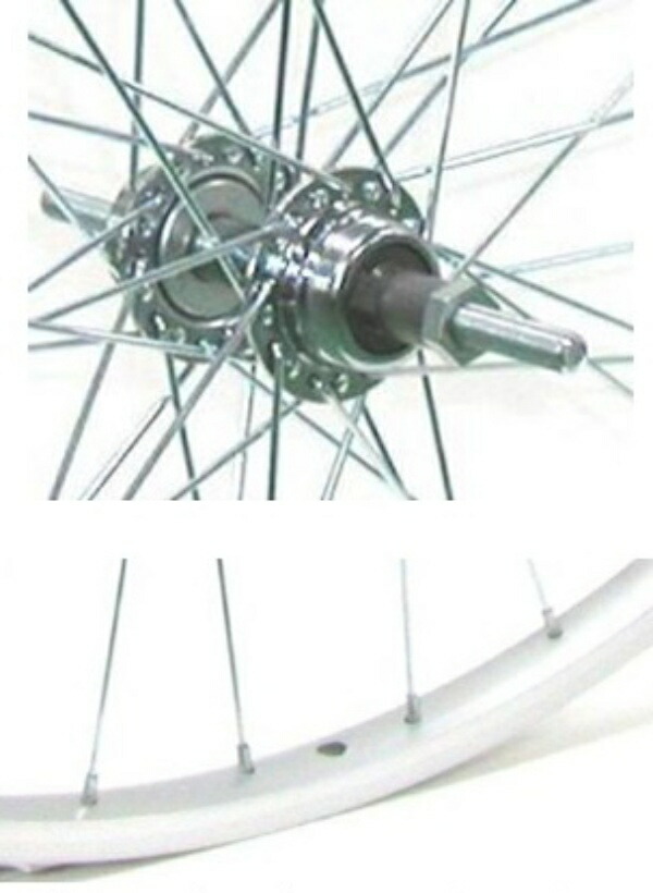 Asahi Cycle Asahi Cycle Aluminum 700c Rear Wheel for 7-Speed External Gear System (Caliper Brake Specification) XBA73