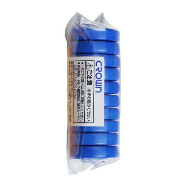 School Mag Touch Strong Type 30mm Diameter (Vinyl Pack) 10-Pack CR-MG301S-BL