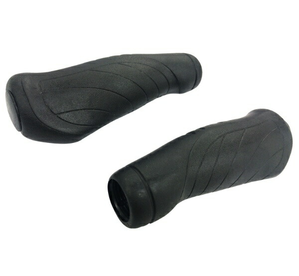 NOGUCHI Bicycle Grips [Antibacterial Ergo Grip] L&R Black