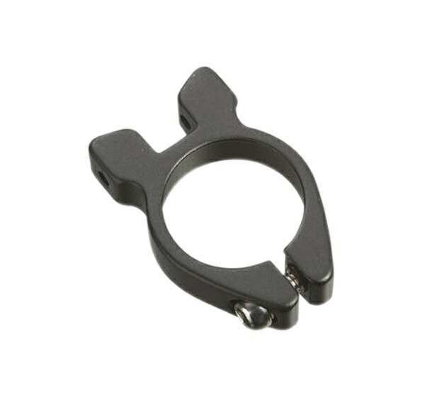 NOGUCHI Seat Clamp with Dowel Hole, 31.8mm, Black