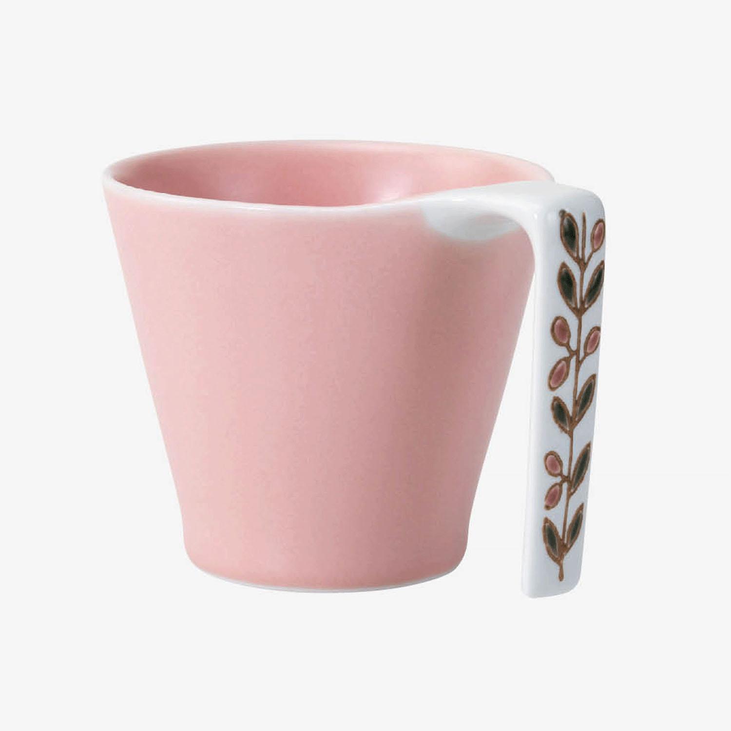 Saikai Pottery Hasami Ware Small Mug Approx. 220ml Calm Pink Microwave Safe Dishwasher Safe
