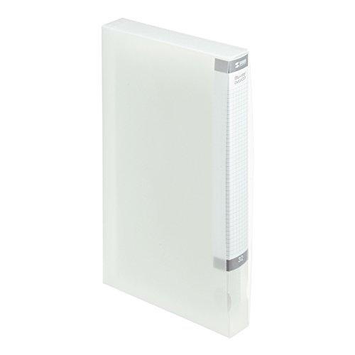 Sanwa Supply Blu-ray Disc Compatible File Case, Holds 32 Discs, Clear FCD-FLBD32C