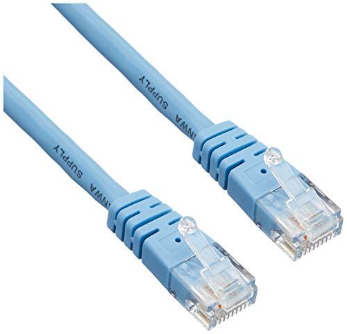 Sanwa Supply Enhanced Category 5 Twisted Pair Crossover Cable 5m Light Blue KB-T5Y-05LBCN