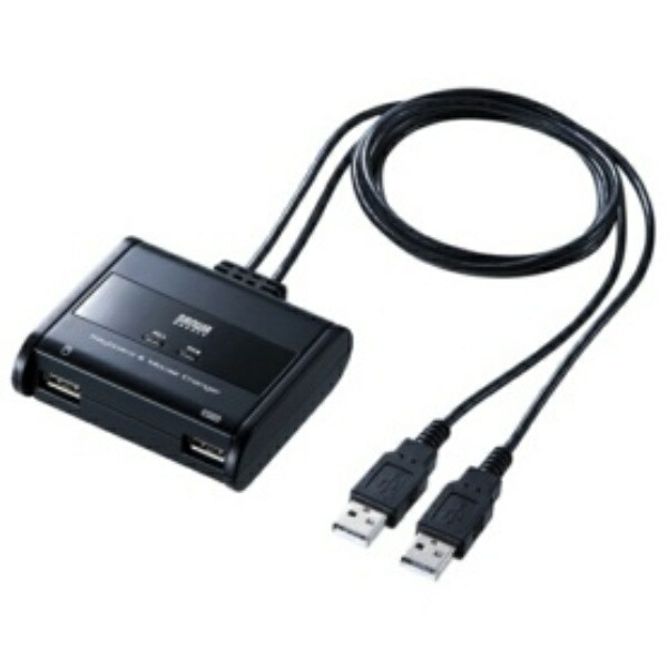 Sanwa Supply Computer Switch for Keyboard and Mouse (2:1) SW-KM2UU