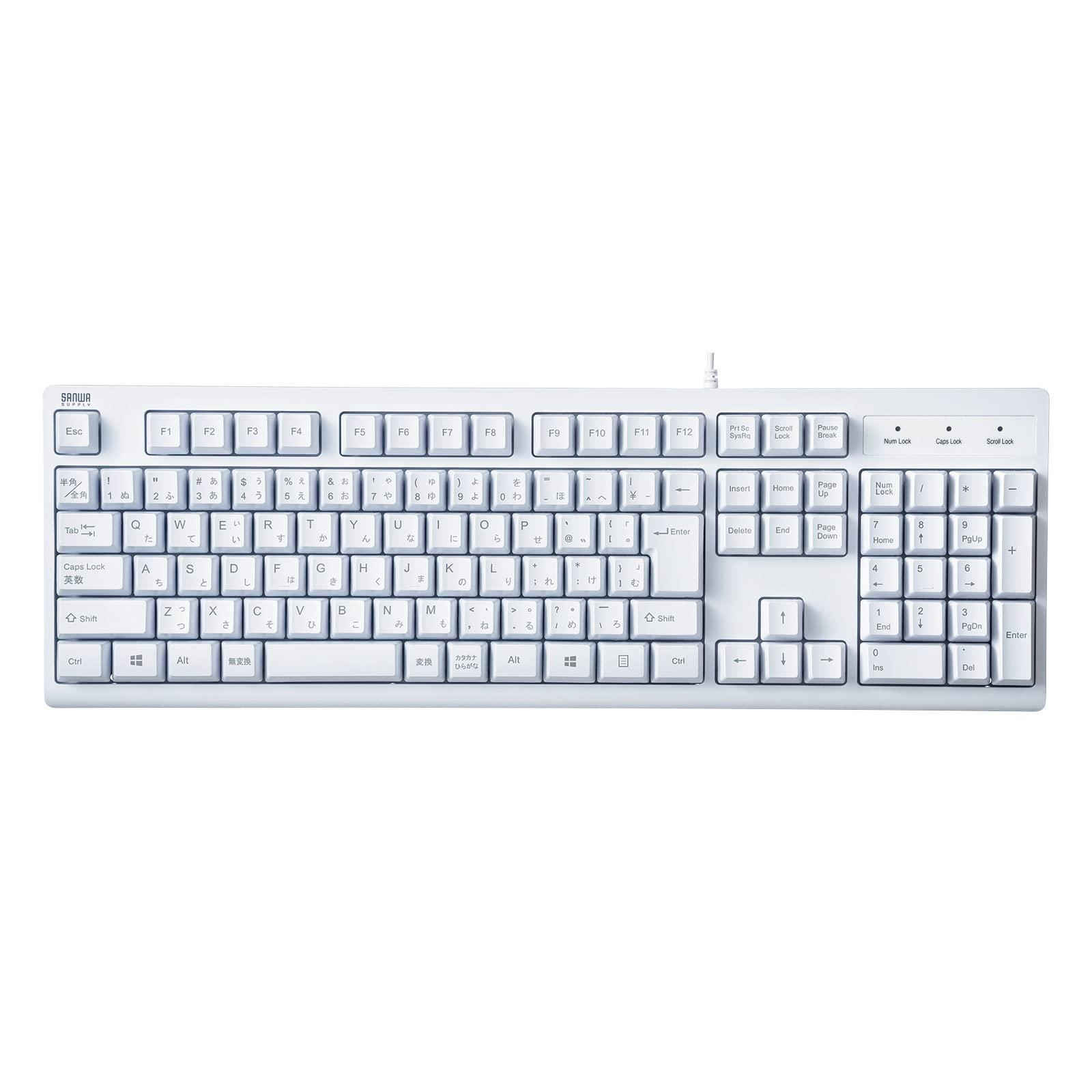 Sanwa Supply Keyboard Cover (for SKB-109U/P and BS6 Series) FA-TSKB109UP Clear