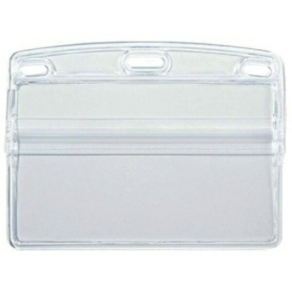 Open Kogyo Name Tag Case Nameplate Card Holder Name Holder 10-Piece Business Card Size Soft Case with Zipper NX-105