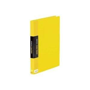 King Jim Clear File Color Base 40-Pocket A4 Vertical Yellow 132CW-Y