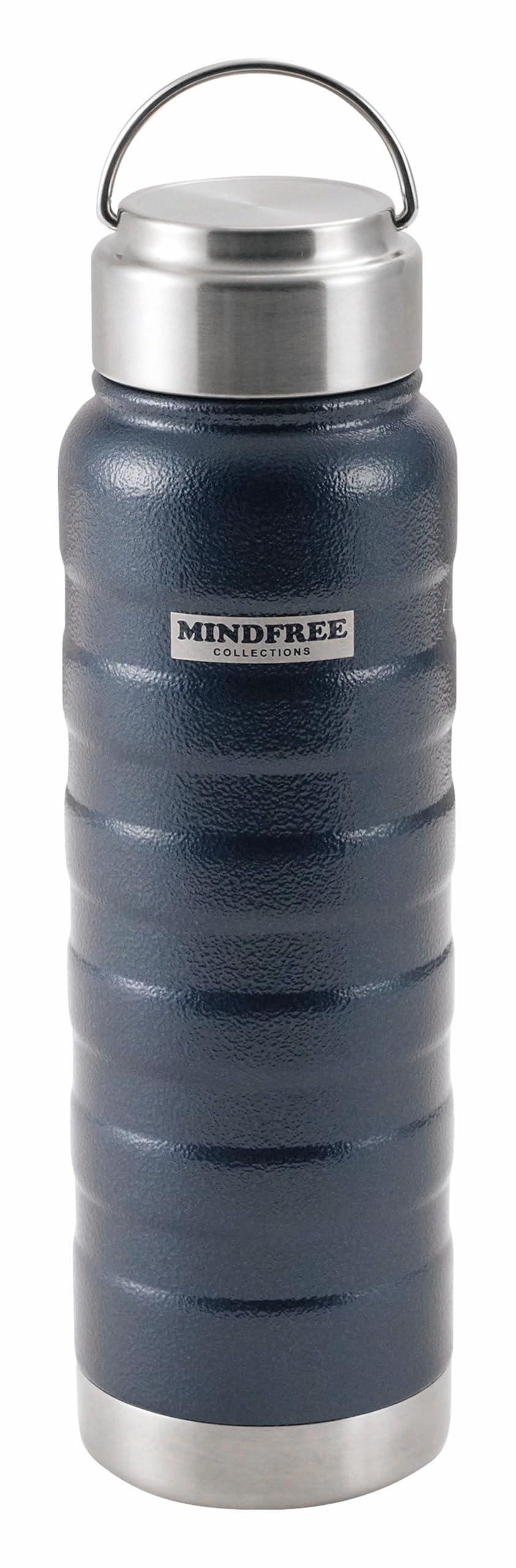 MINDFREE Stainless Steel Bottle 700ml Navy