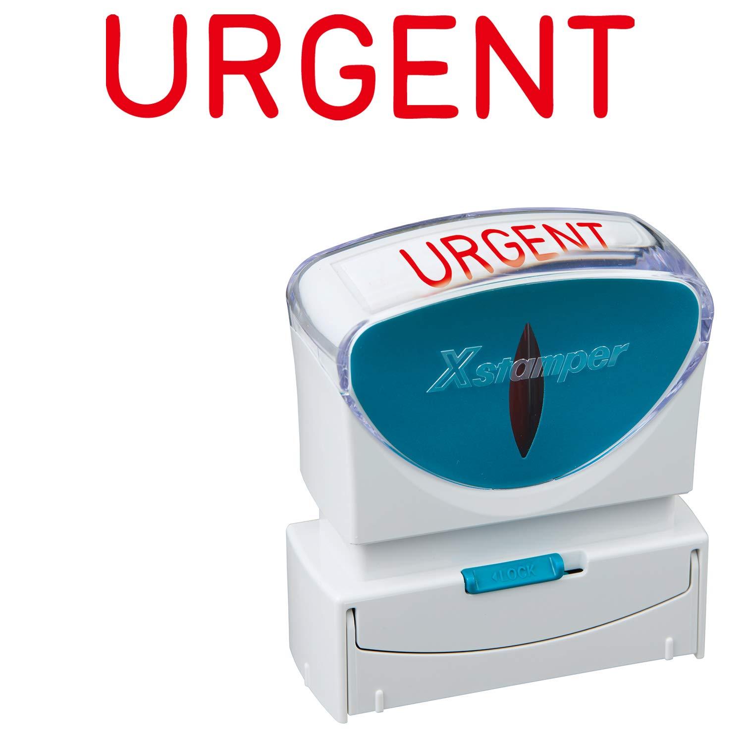 Shachihata Stamp Business Use Capless B-Type Red URGENT X2-B-11032