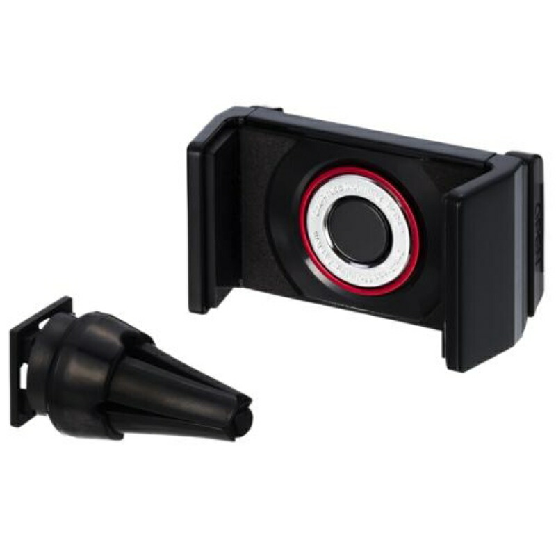 Seiko Industries Car Accessories EXEA Smartphone Holder A/C Smartphone Holder Black EC-180 Car Mount Holder