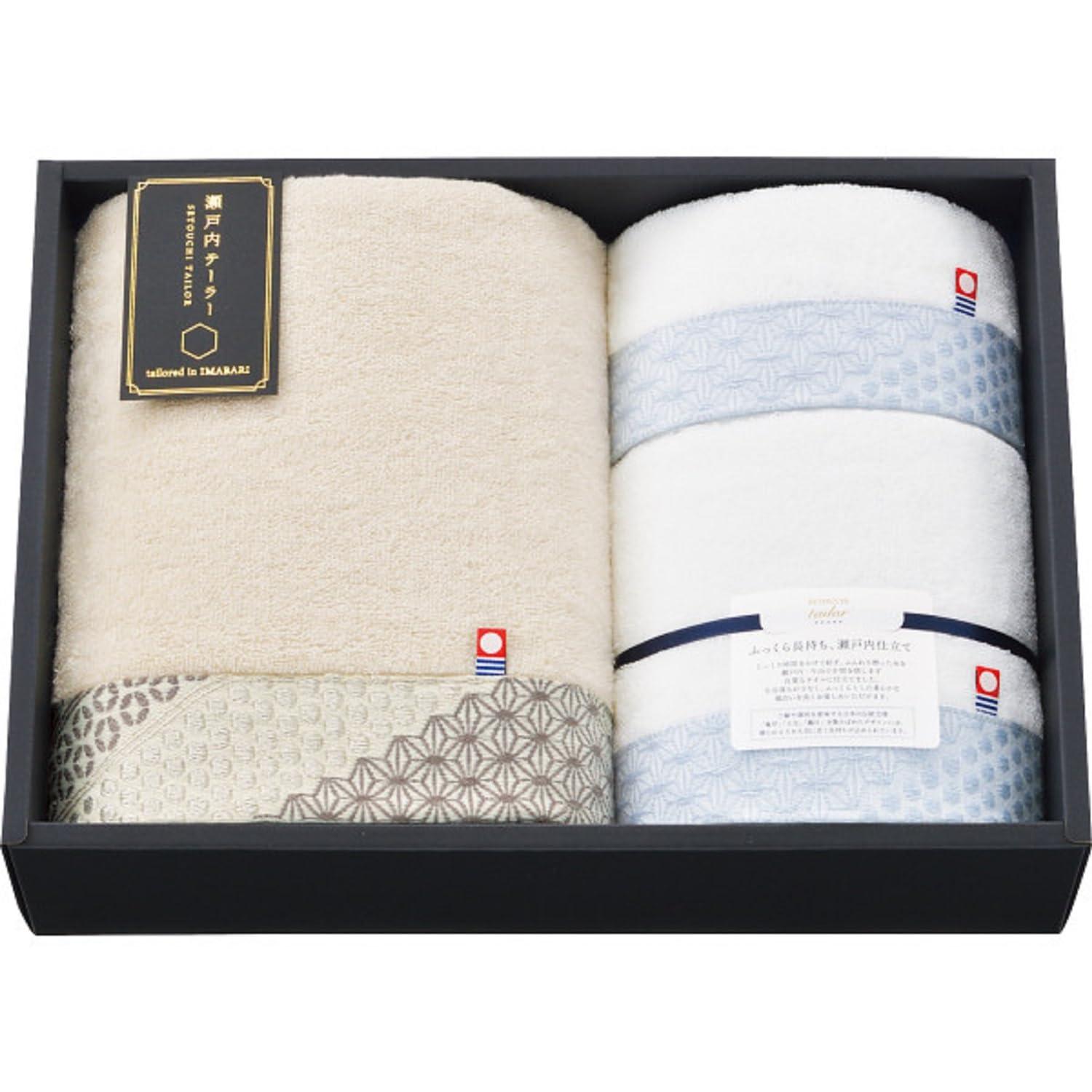 Setouchi Tailor Akatsuki Towel Set Beige C5066104