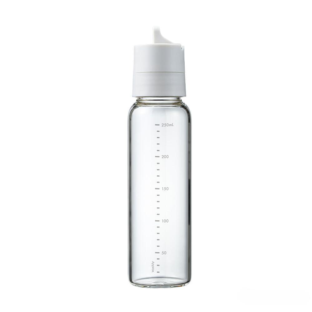 HARIO One-Touch Dressing Bottle 250ml Pale Gray ODBN-250-PGR