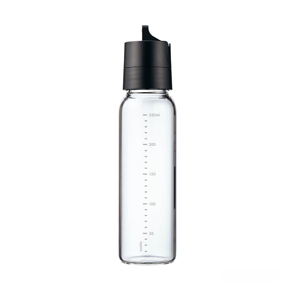 HARIO One-Touch Dressing Bottle 250ml Black ODBN-250-B