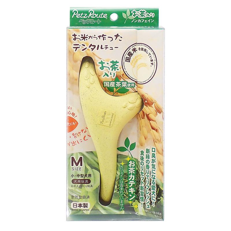 Dental Chew Made from Rice with Tea Flavor M