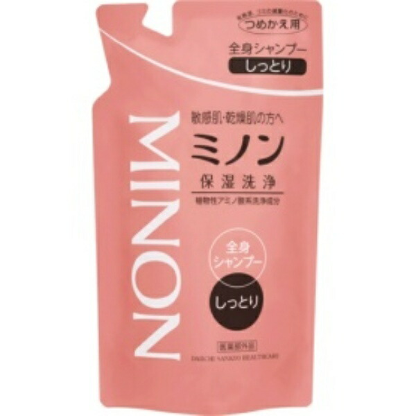 Daiichi Sankyo Healthcare Minon Body Shampoo Moisturizing Type Refill 380ml 1 Pack