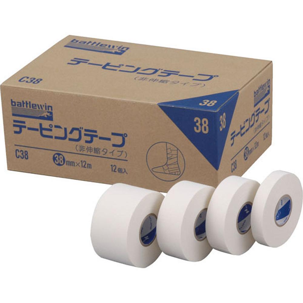 Nichiban Battlewin Taping Tape (Non-Stretch) 24 Rolls 19mm x 12m CH19