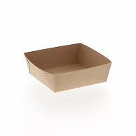 Tenma Paper Products Confectionery Supplies Kraft Baking Tray BT8731 Plain Brown 50 Sheets