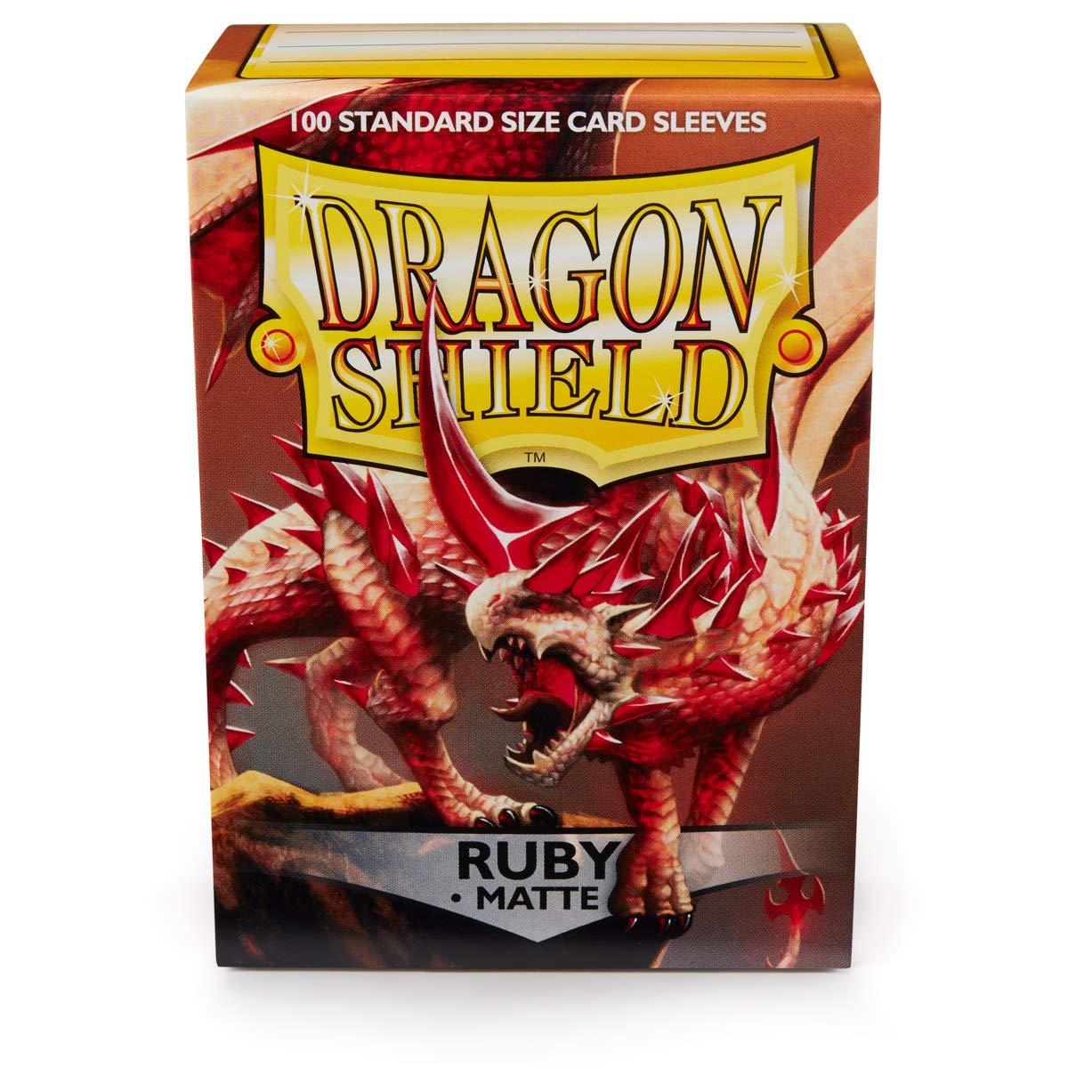 Arcane Tinmen Dragon Shield Sleeves Standard Size (100-Pack) Matte Ruby