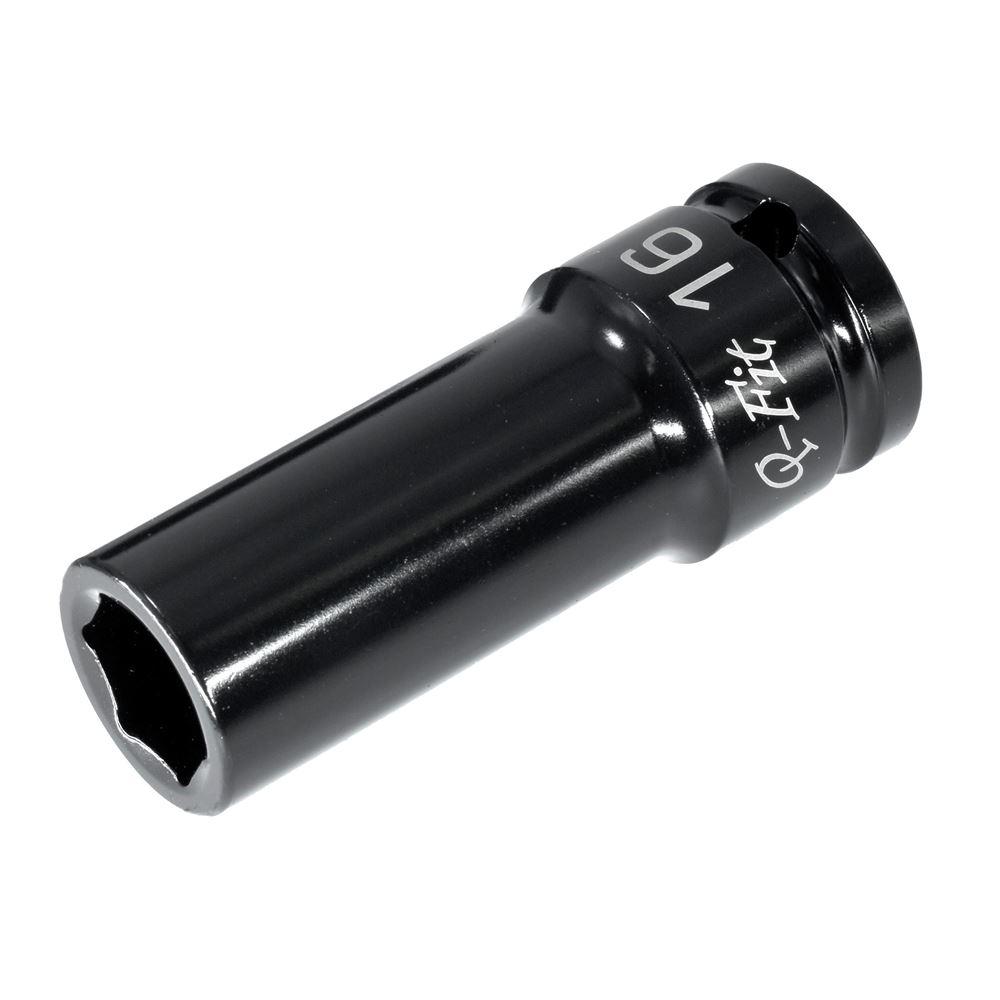 Astro Products Q-Fit 1/2DR Impact Deep Socket 16mm | Impact-Ready Socket Impact Deep