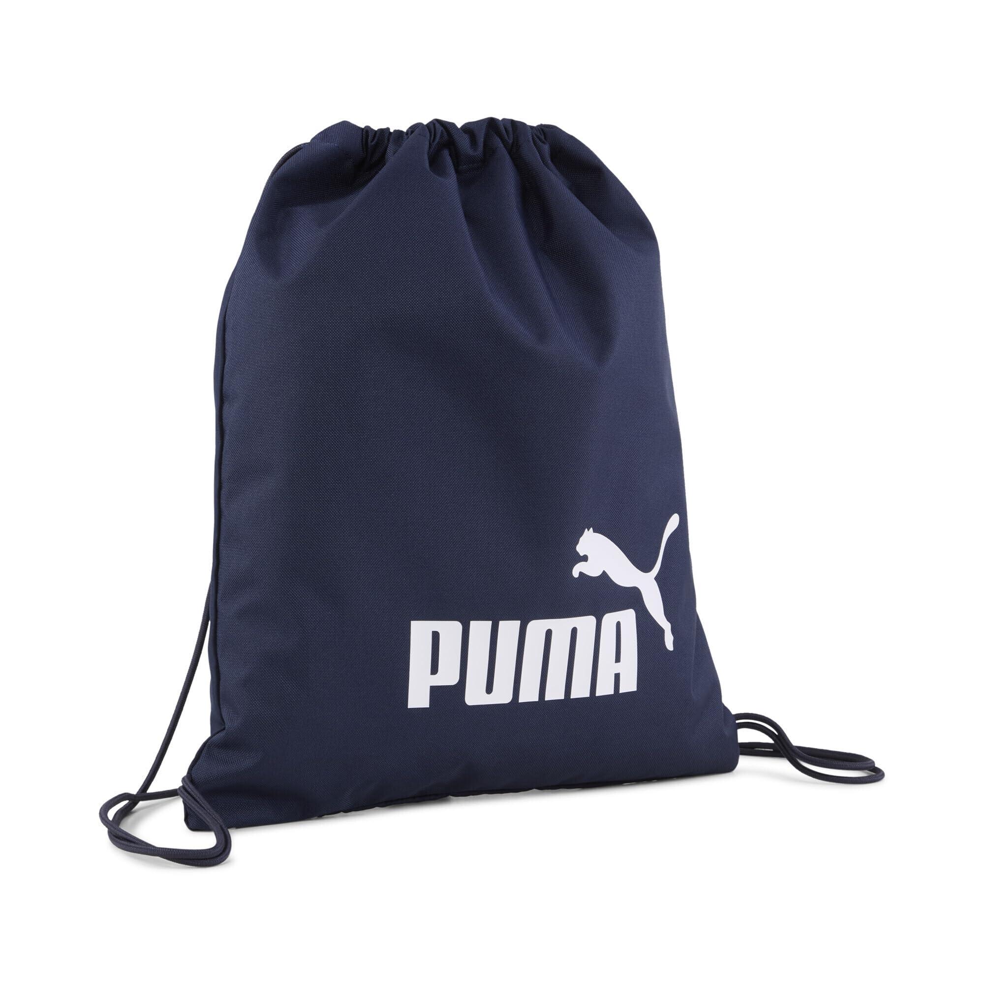[PUMA] Gym Bag Sports Bag Drawstring Bag Gym Gear Lightweight Exercise Club Accessories Phase Gym Sack Spring/Summer 2025 Color Navy (02) ONE SIZE