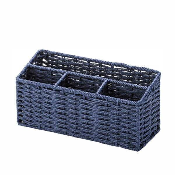 Tidorisangyou Remote Control Rack Multi Product Size (approx.): W26 x D10 x H10(16) cm Paper Remote Control Rack Navy CH04588
