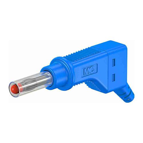 φ4mm Banana Plug (Stackable Connection / Blue)