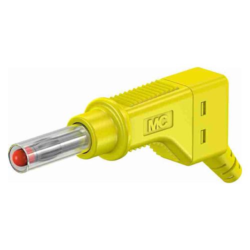 φ4mm Banana Plug (Stackable Connection / Yellow)