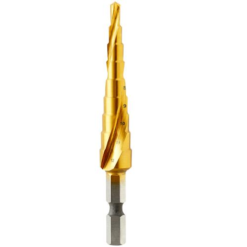 4–12 mm Step Drill (Spiral)
