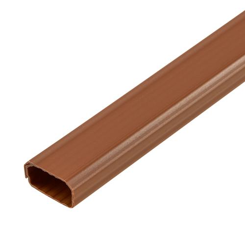 21mm x 1.0m Molding (Plastic / Brown / 10 pieces)