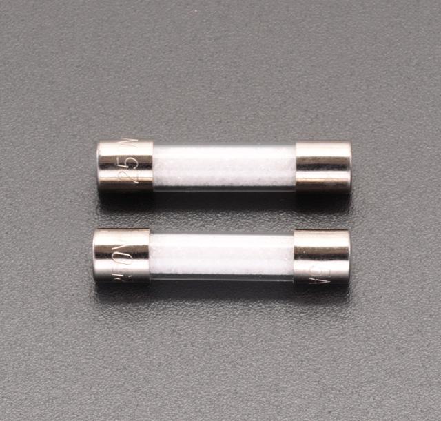 250V x 10A / φ5.2mm tube fuse (with arc suppressant / 2 pieces) φ5.2 × 20mm