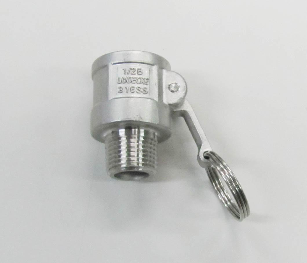 R1/2 Male Thread Coupling (Stainless Steel)