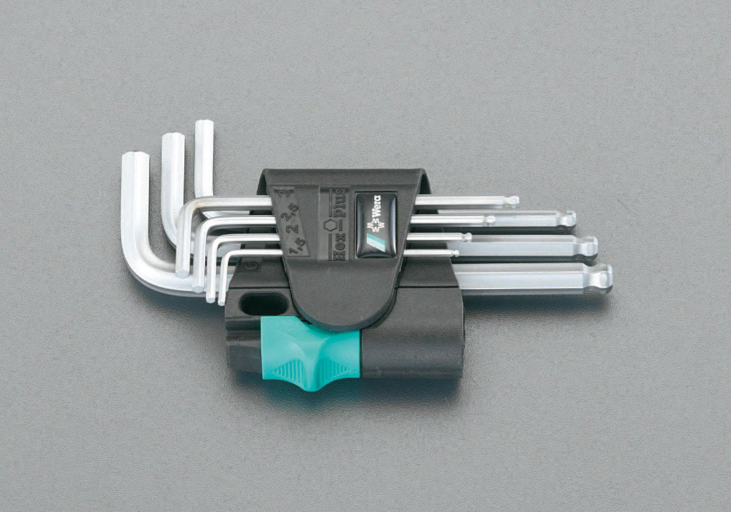 1.5–10mm / 9-piece set [BallHex] wrench