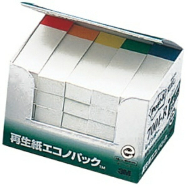 Post-it Notes, Headers, Rainbow Colors, 50×15mm, 100 sheets × 25 pads, 7001-R