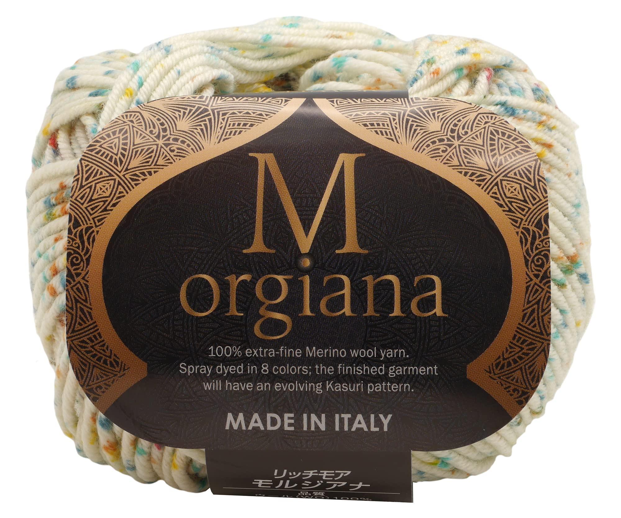 Richmore Hand-Knitting Yarn Morgiana Medium Weight COL. 4 Multi-Color Type 40g Approx. 92m 2580