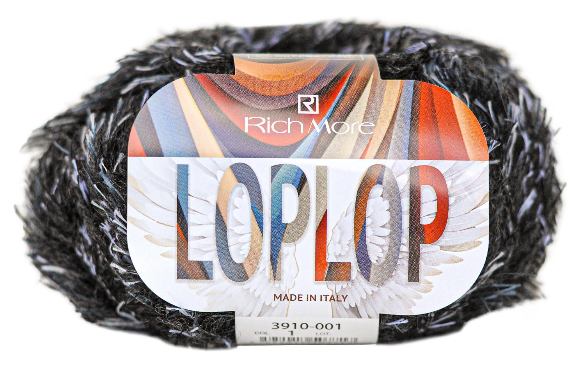 Richmore Hand-Knitting Yarn Ropurop Extra Thick COL. 1 Black Series 40g (approx. 68m) 3910