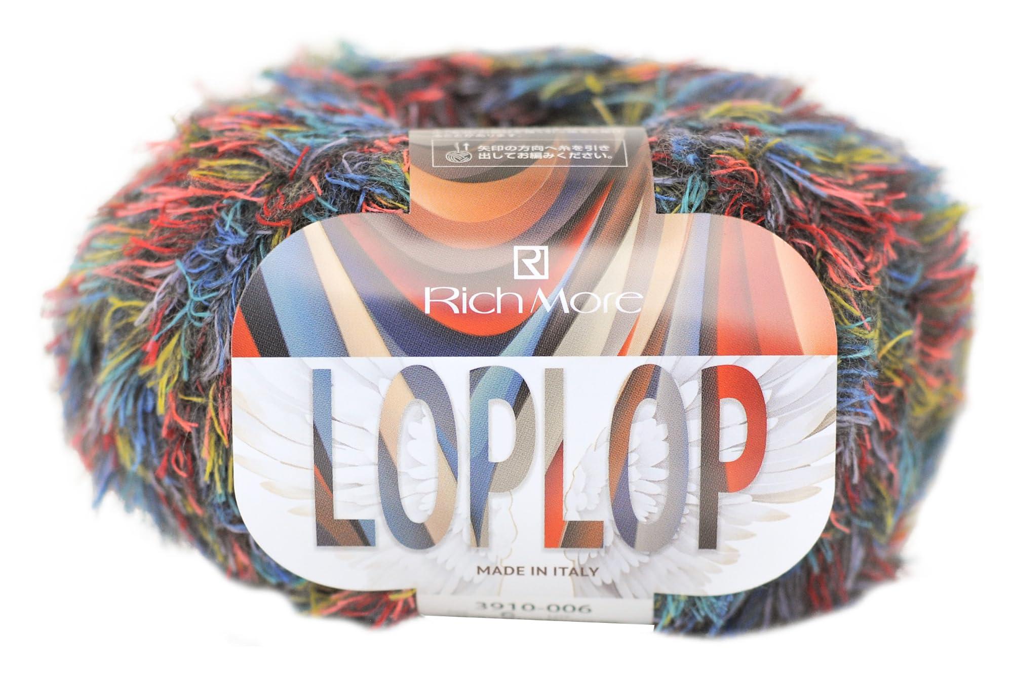 Richmore Hand-Knitting Yarn Ropurop Extra Thick COL. 6 Blue Family 40g Approx. 68m 3910