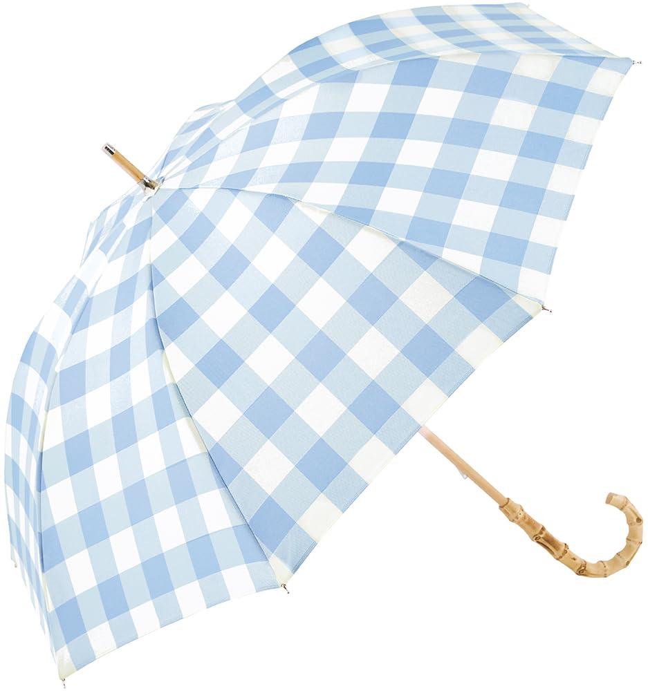 B-095181 Check Tote Bag Folding Parasol (Sun and Rain Use) SX